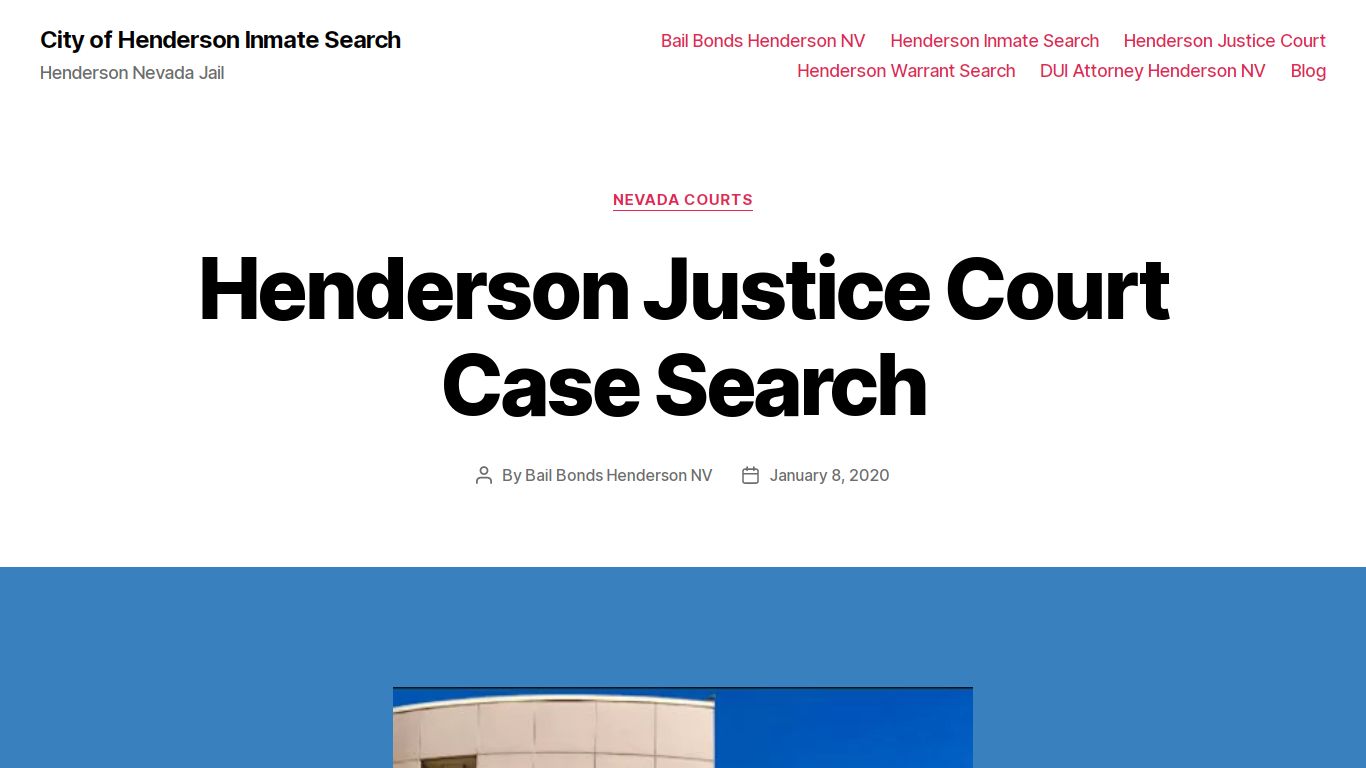 Henderson Justice Court Case Search