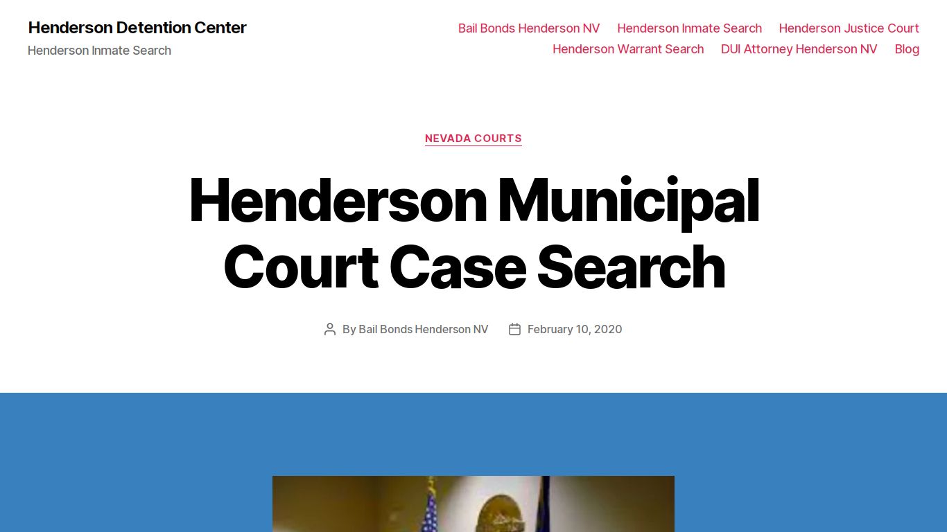 Henderson Municipal Court Case Search